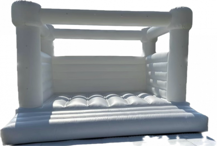 White bounce house TEXT OR CALL (843)-251-2854 to boo