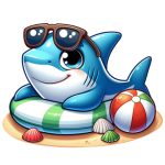 Shark floatie Home2