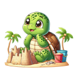 Turtle Sandcastle Home2