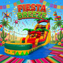 18ft Fiesta Breeze Water Slide