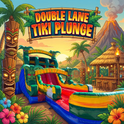 18FT TIKI PLUNGE DOUBLE LANE