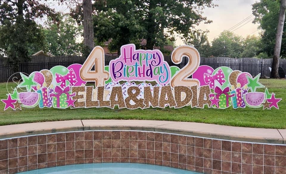 sign gypsies YARD CARD RENTALS