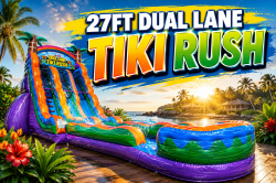 27Ft DUAL LANE TIKI RUSH
